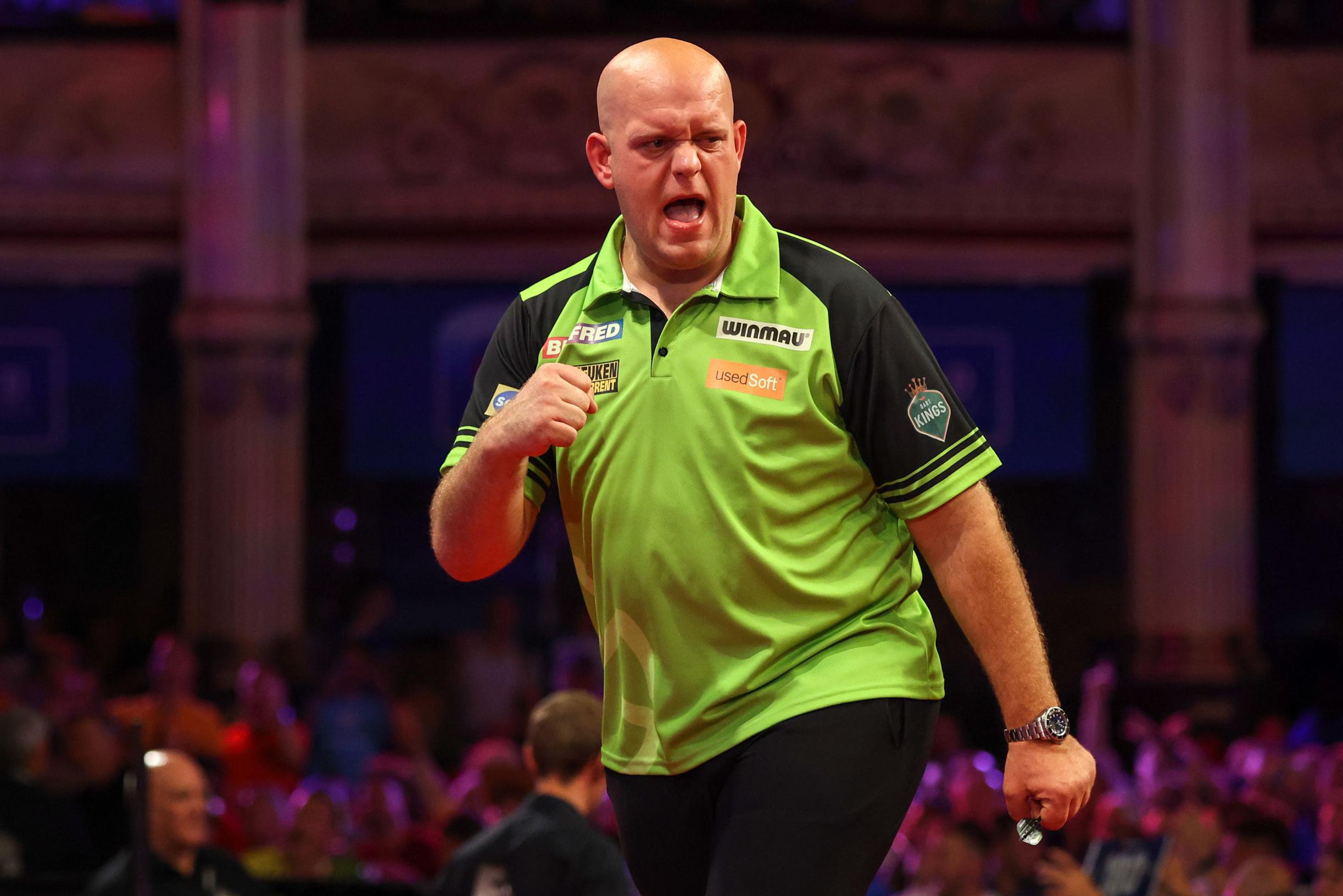 In Bloedvorm Michael Van Gerwen Wint Na De Premier League Ook De World