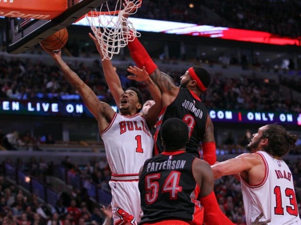 NBA. Bulls vechten zich langs Raptors, terugkeer Parker helpt Spurs