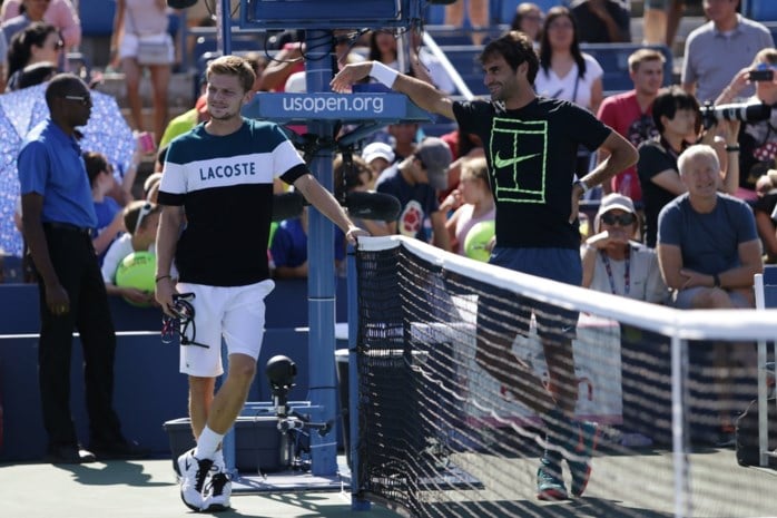 Goffin heeft topaffiche tegen Federer beet - Gazet van ...