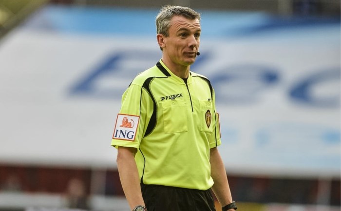 Scheidsrechter bekerfinale tussen Club Brugge en Standard be... - Gazet van Antwerpen