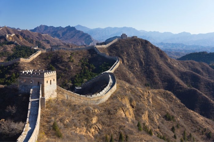 Chinese Muur brokkelt af door dieven die stenen stelen Gazet van