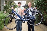 Ilse Van Meel wint fiets dankzij Belgerinkel