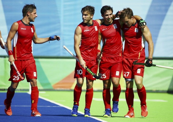 Belgische hockeymannen naar olympische halve finale tegen Nederland