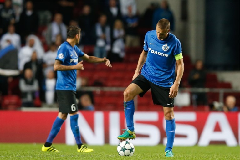 Club Brugge gaat ook in Kopenhagen Europees met de billen bloot