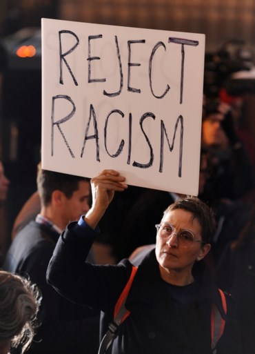 Duizenden protesteren aan Trump Tower in New York