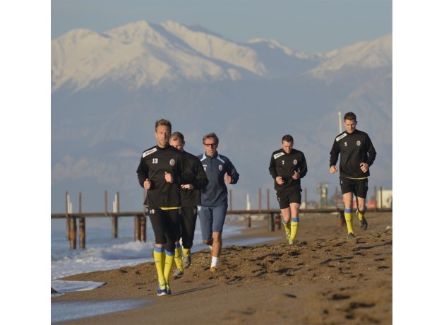 Beerschot Wilrijk op winterstage naar Antalya