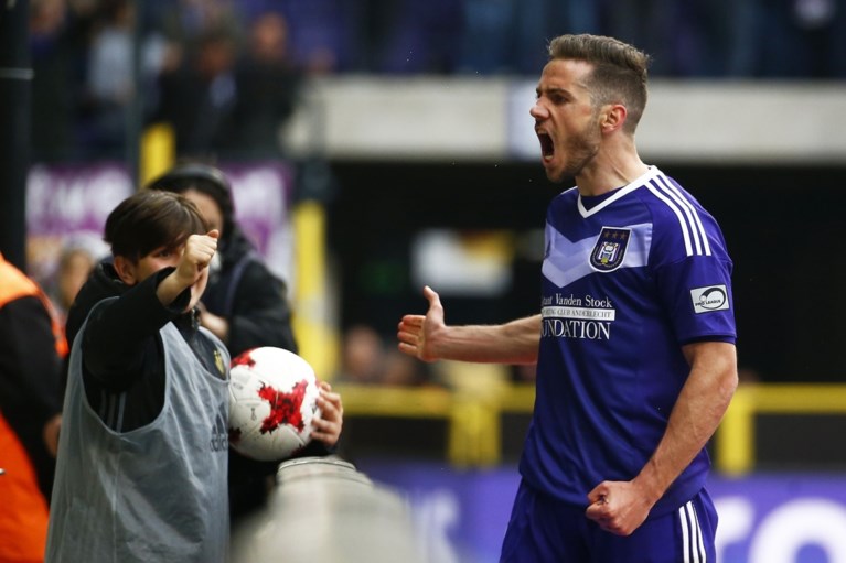Anderlecht met moeite voorbij Zulte Waregem