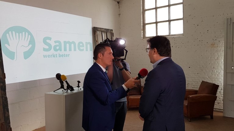 ‘Samen’ is de nieuwe lijst van Groen en sp.a - Van Besien nu officieel kandidaat om burgemeester te worden