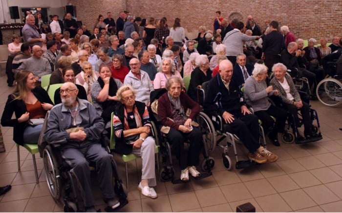 De Eendracht ontroert bejaarde concertgangers