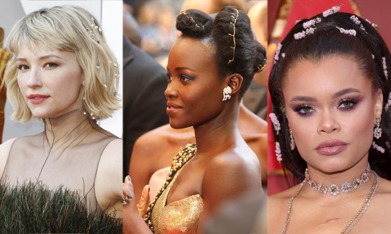 Trend op de Oscars: een accessoire in het haar