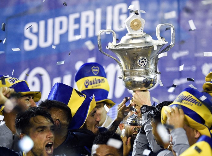 Boca Juniors viert 33e landstitel in ArgentiniëBoca Juniors viert 33e landstitel in Argentinië