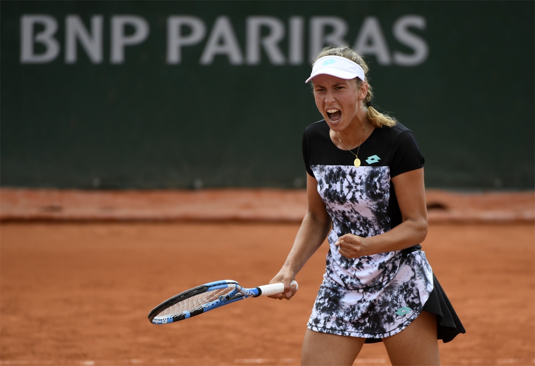 Elise Mertens en haar coach hebben plannetje klaar om te ...