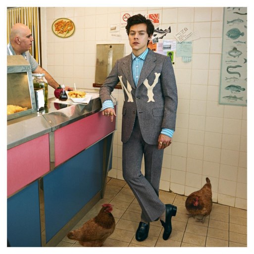 Harry Styles ontpopt zich tot dierenvriend in absurde Gucci-campagne