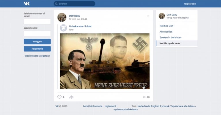 Voorzitter Vlaams Belang Dendermonde zet stap opzij nadat ze Hitler leuk vond op sociaal netwerk