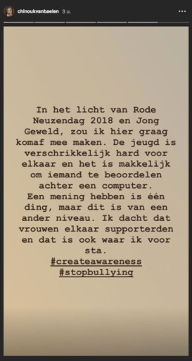 “Doe eens normaal!”: dochter van Dana Winner is pesterijen op sociale media beu