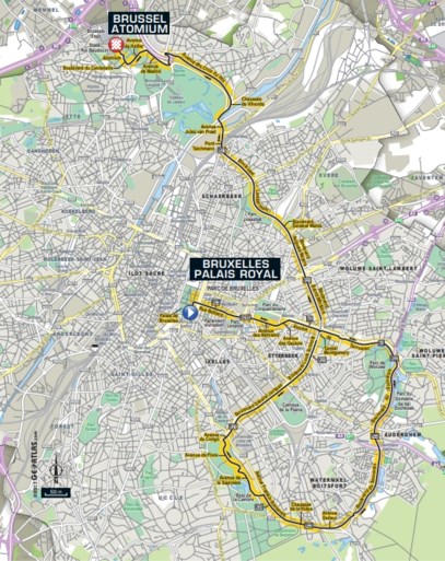 Grand Départ in Brussel en twee ritten in België: in deze gemeenten passeert de Tour de France 2019