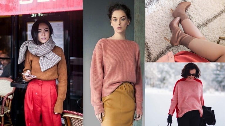 TREND. Zo draag je lentekleur koraal al in de winter