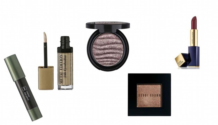 Make-uptrend: een vleugje metallic