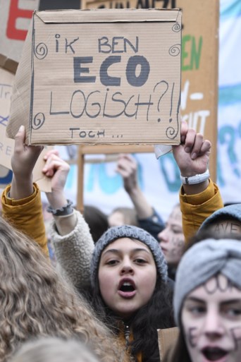 Recordaantal klimaatspijbelaars aanwezig in Brussel: “We blijven komen”