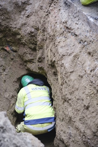 Bankroof Belgiëlei: zo zag de tunnel er vanbinnen uit