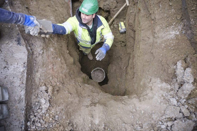 Bankroof Belgiëlei: zo zag de tunnel er vanbinnen uit