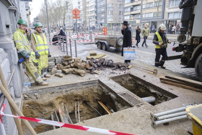 Bankroof Belgiëlei: zo zag de tunnel er vanbinnen uit