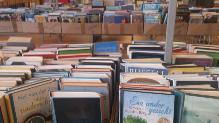 Boekenmarkt in Domein de Renesse