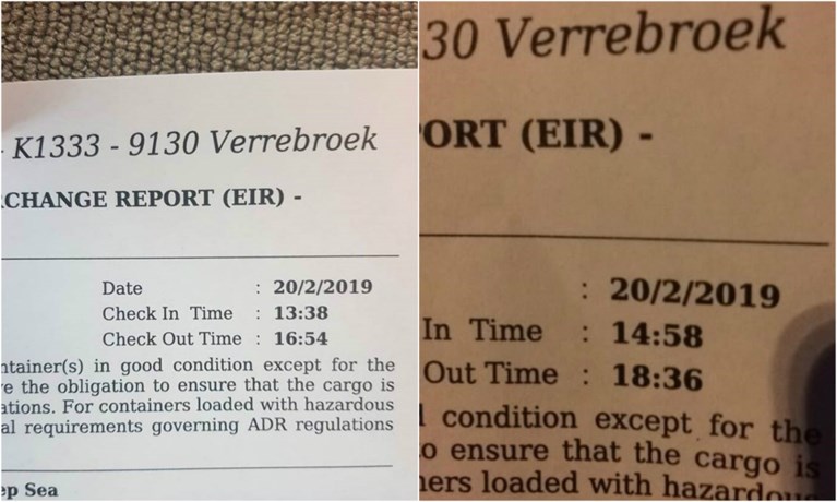 Gevaarlijke toestanden door muur van trucks in Waaslandhaven: auto’s slalommen tussen tegenliggers