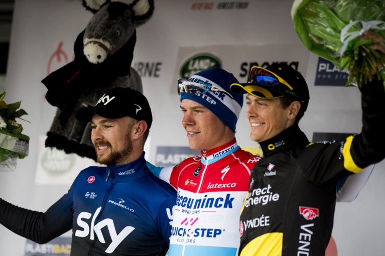 REACTIES. Patrick Lefevere lyrisch over winnaar Bob Jungels: “Niet veel renners kunnen wat hij hier deed”