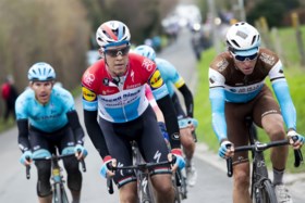 REACTIES. Patrick Lefevere lyrisch over winnaar Bob Jungels: “Niet veel renners kunnen wat hij hier deed”
