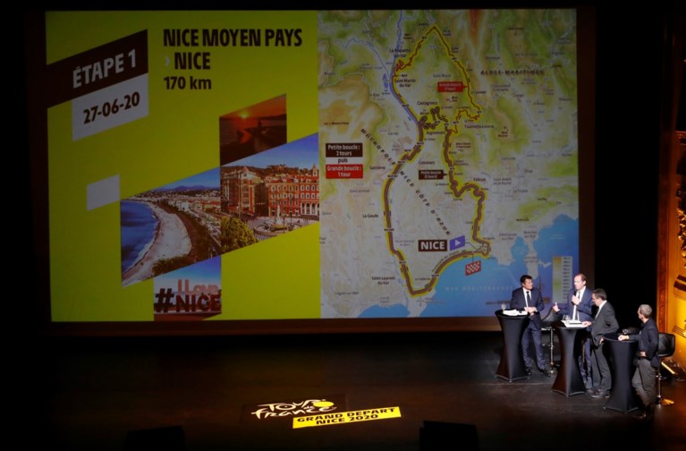 Tourstart 2020 in Nice voorgesteld: renners moeten al in tweede etappe serieus klimmen