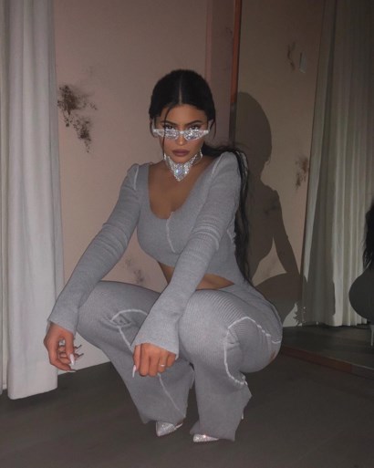 Ook Kylie Jenner spiekt voor haar outfits bij Naomi Campbell