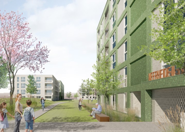 Verouderde woonblokken in Neerheide en Overheide gaan tegen de vlakte