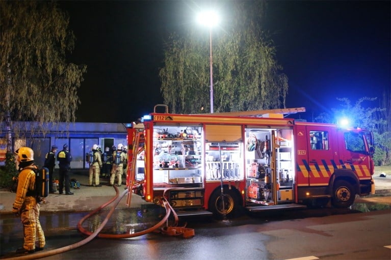 Plantage ontdekt bij brand in voormalige bakkerij