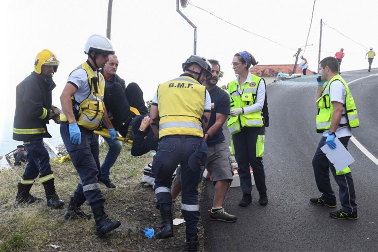 29 Duitsers komen om bij buscrash op Madeira