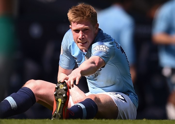 Manchester City neemt revanche tegen Tottenham, maar ziet De Bruyne uitvallen