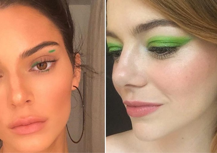 De trend bij Hollywoodsterren: een streepje groen