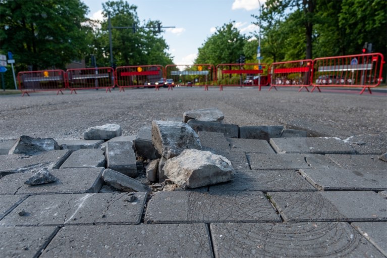 Hitte duwt fietspad 40 cm naar omhoog