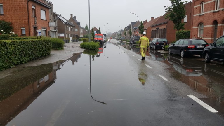 Heel wat wateroverlast in noorden van de Kempen