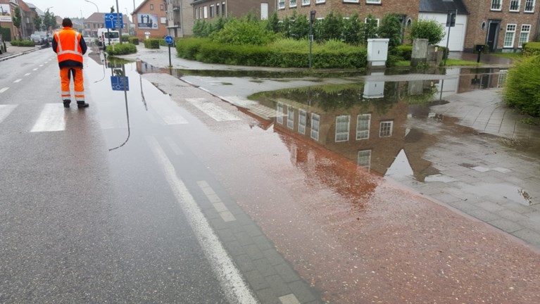 Heel wat wateroverlast in noorden van de Kempen
