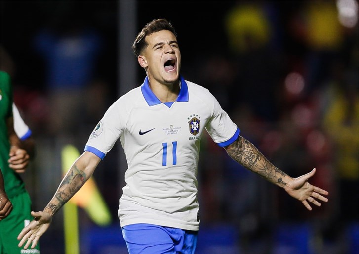 Brazilië opent Copa America in eigen land met winst tegen Bolivia