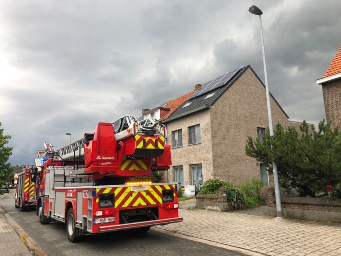 IN BEELD. Zware wateroverlast door onweer in gemeenten ten noorden van Antwerpen