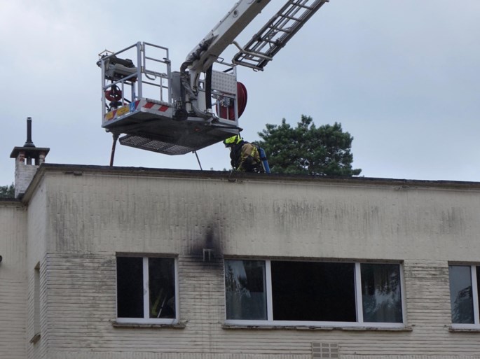 Zware schade aan appartement boven brasserie in Malle