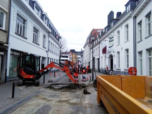 Warandestraat week lang afgesloten