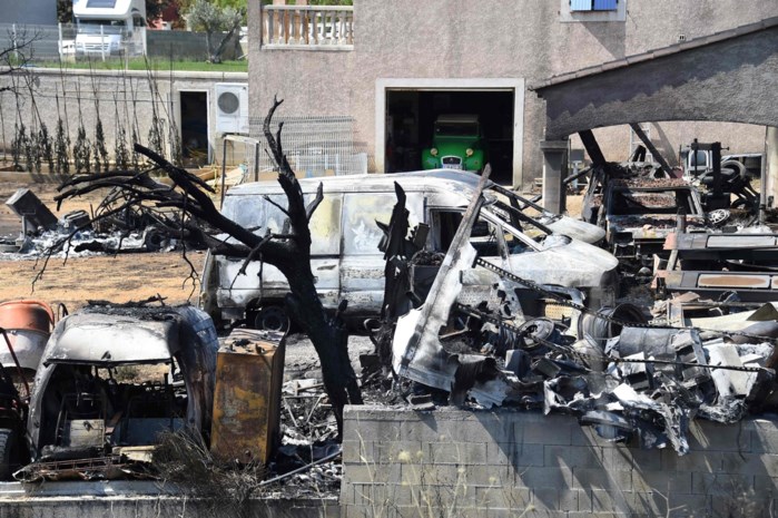 Hittegolf teistert Zuid-Frankrijk: bosbranden leggen ...
