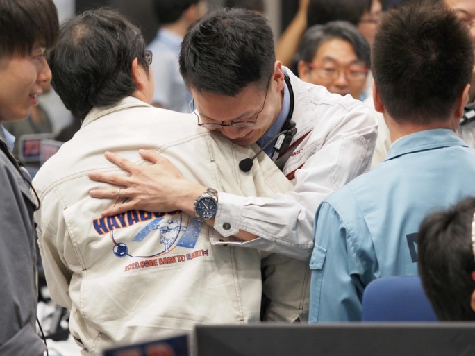 Japanse sonde Hayabusa-2 slaagt in nieuwe landing op asteroïde