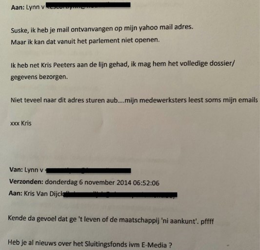 Kris Van Dijck neemt ontslag als parlementsvoorzitter, maar ontkent dat hij escortdame hielp met fraude