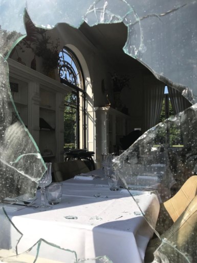 Granaat gevonden aan Kasteel Den Brandt, ook opzettelijke brandstichting in restaurant