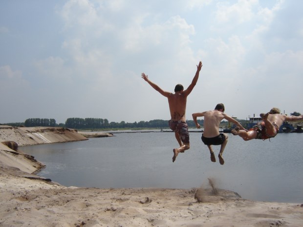 Column. Water overal, en geen drup om in te zwemmen