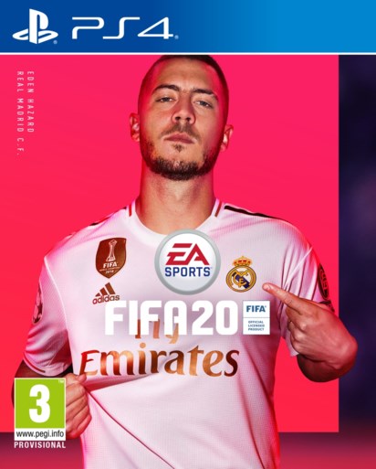 Eden Hazard schittert (wederom) wereldwijd op cover FIFA 20